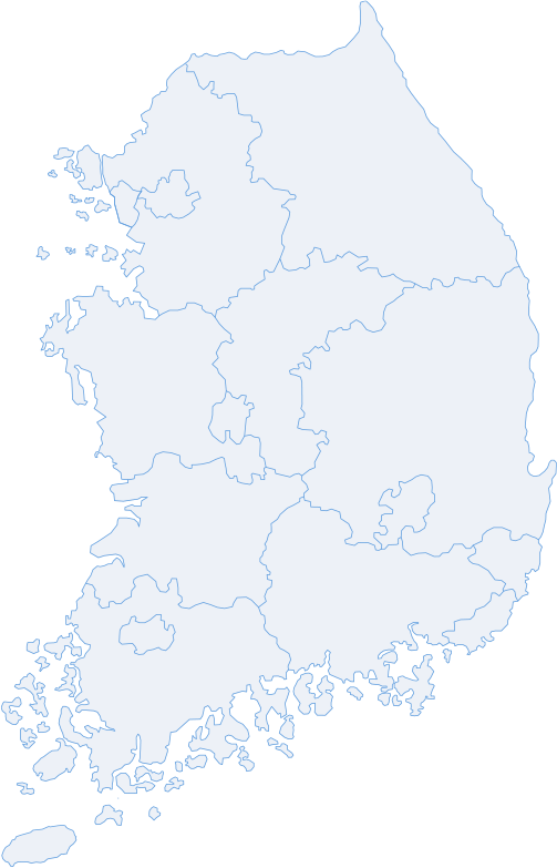 대한민국 지도 이미지